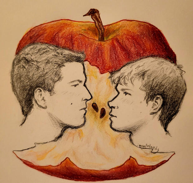 Rotten &amp; So Beautiful (Pencil &amp; color pencil 2025)